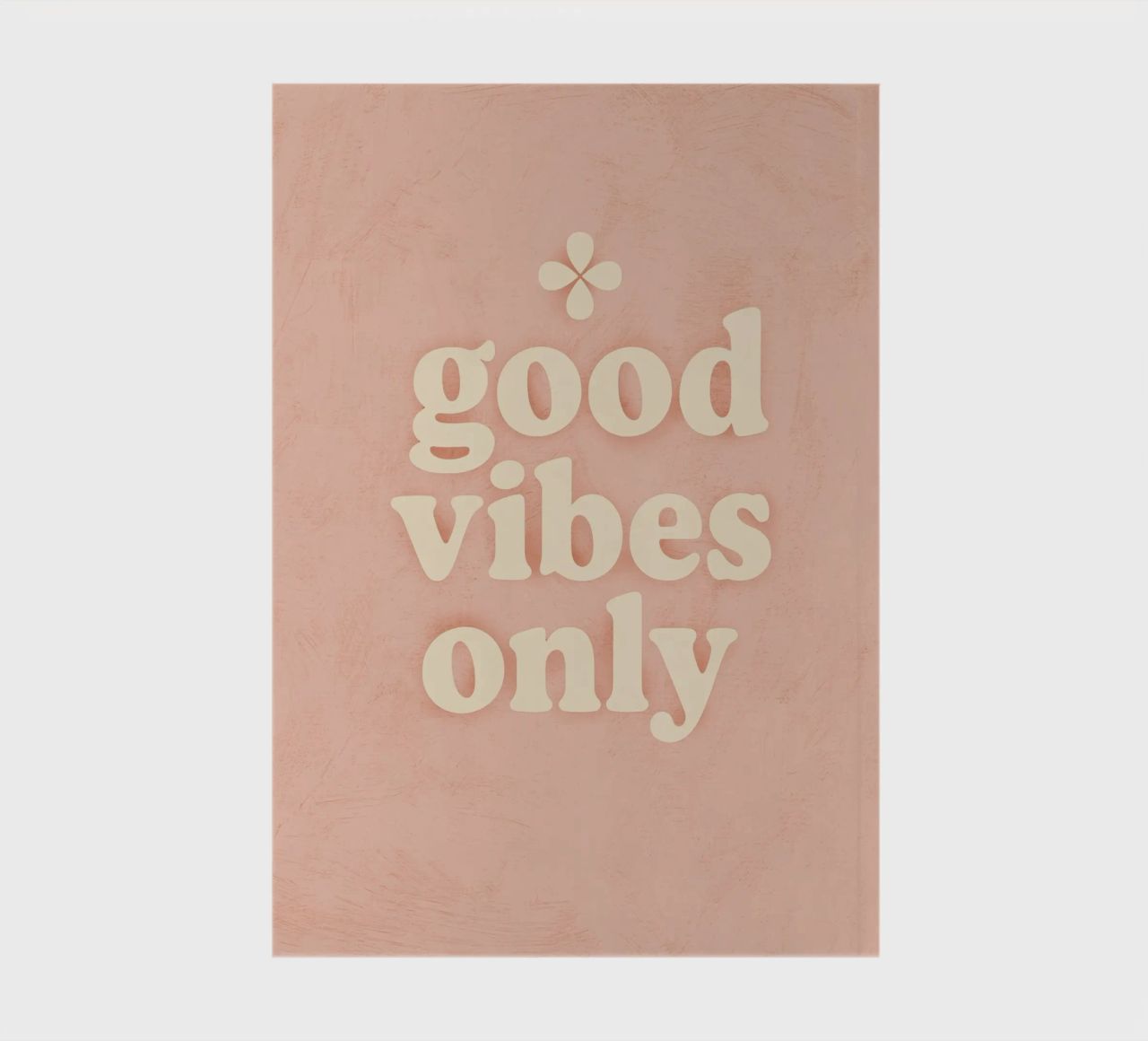 Good Vibes Only (Light) notebook by treechild