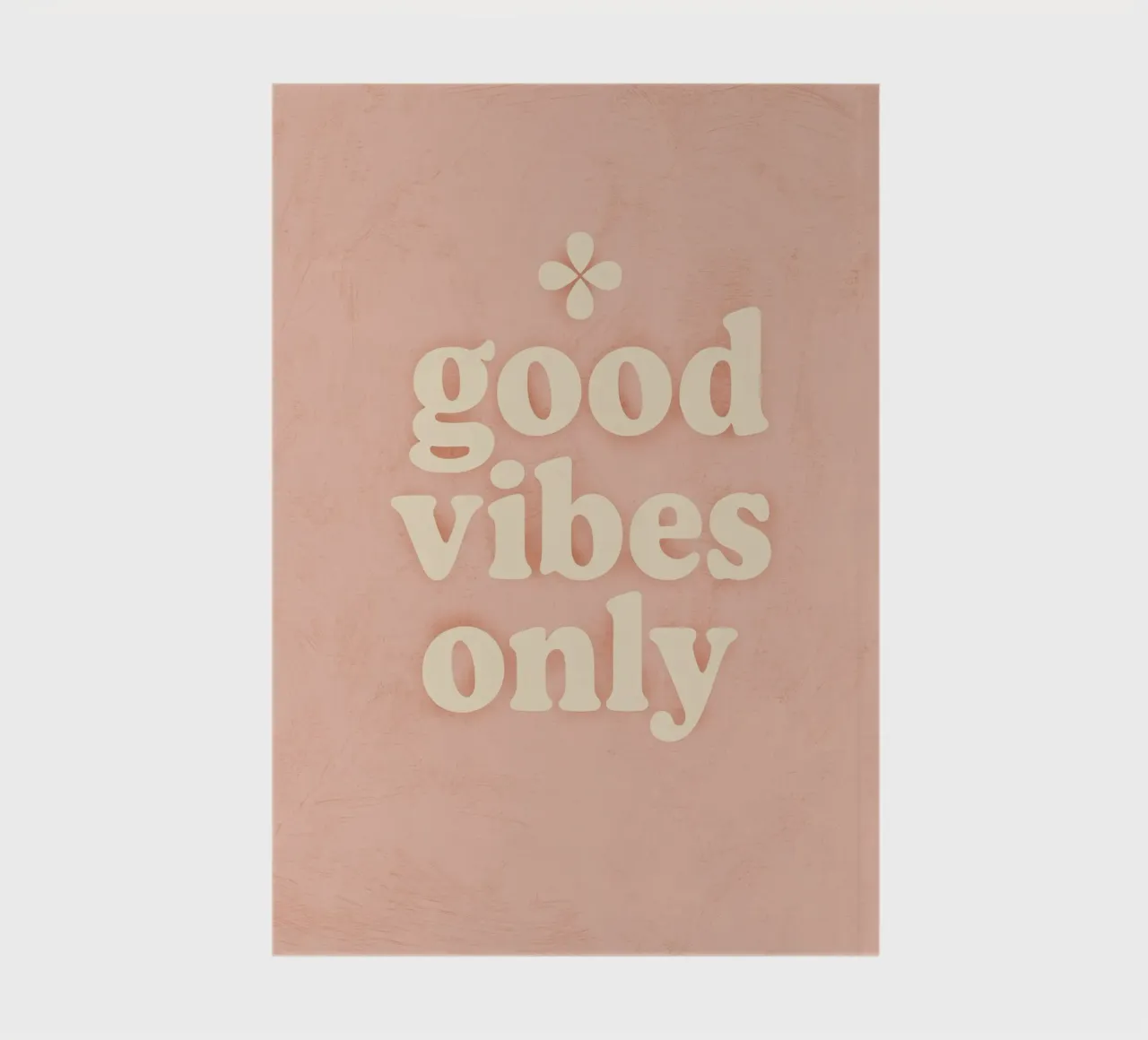 Good Vibes Only (Light) Notizbuch von treechild