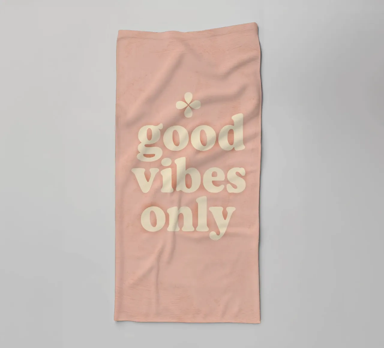 Good Vibes Only (Light) asciugamano da bagno da treechild