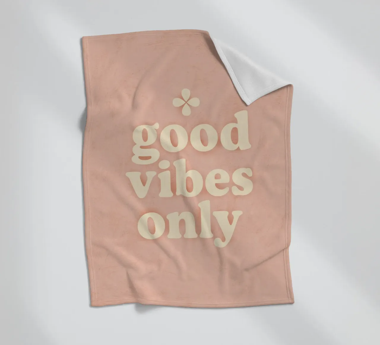 Good Vibes Only (Light) coperta in pile da treechild