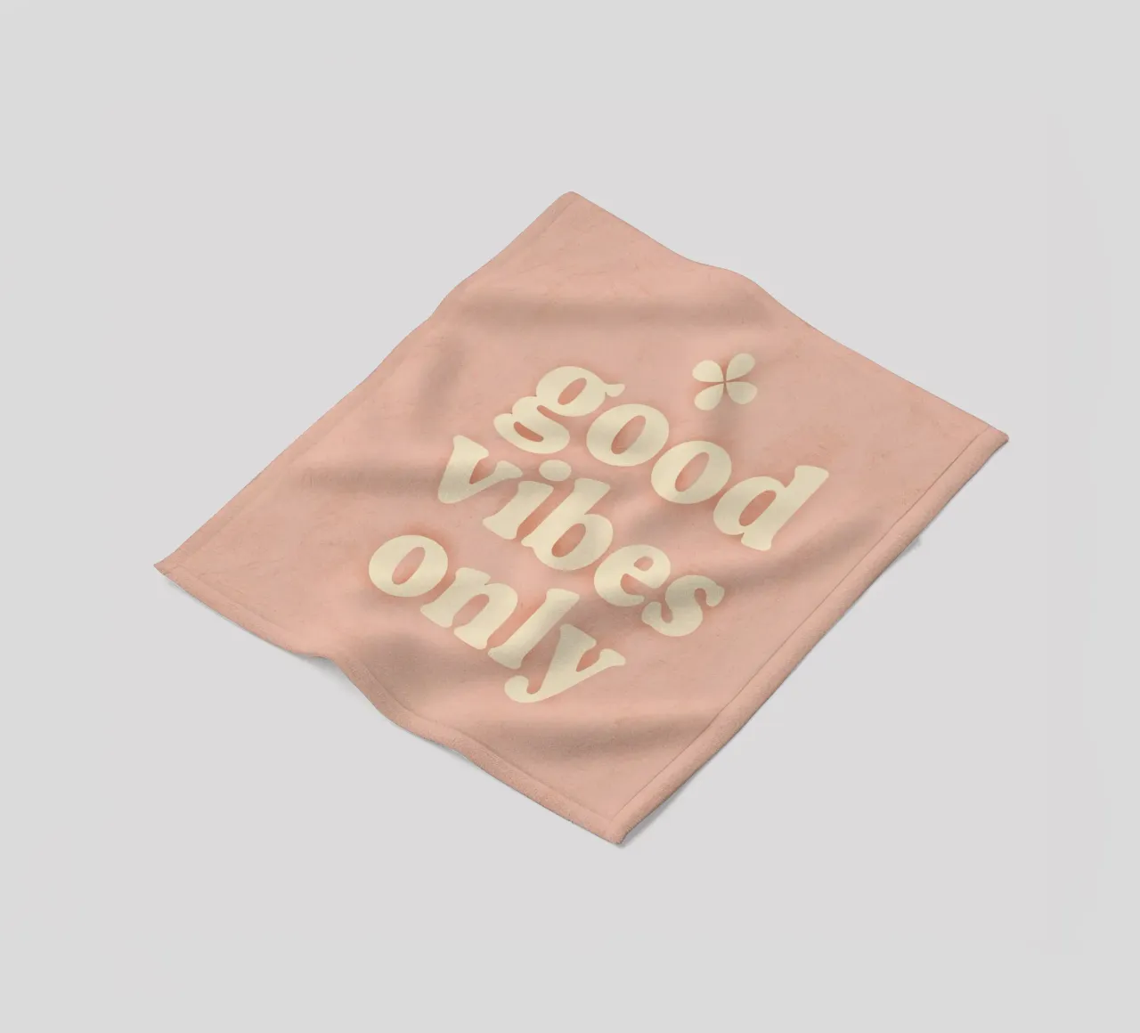 Good Vibes Only (Light) coperta in pile da treechild