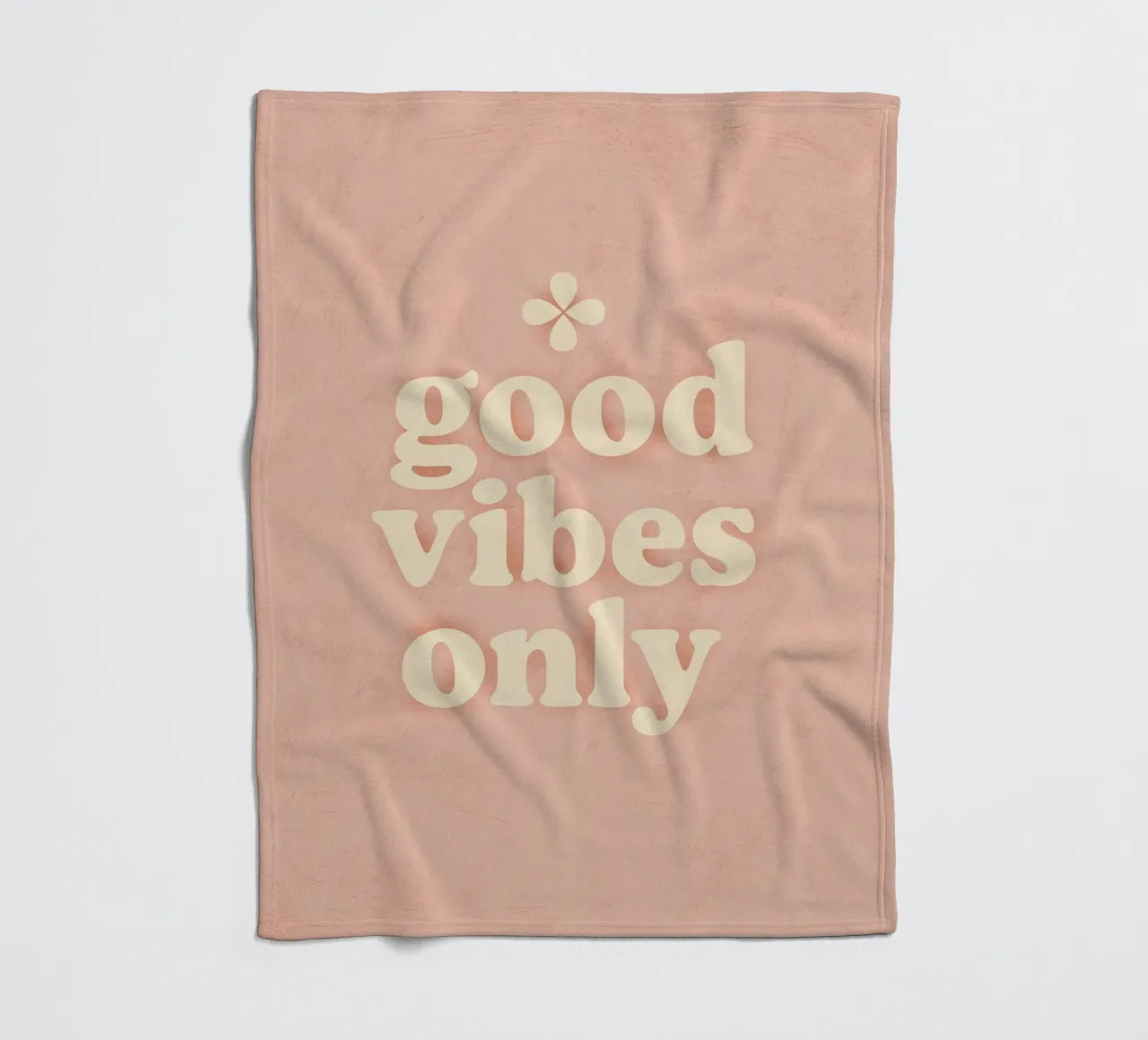 Good Vibes Only (Light) coperta in pile da treechild