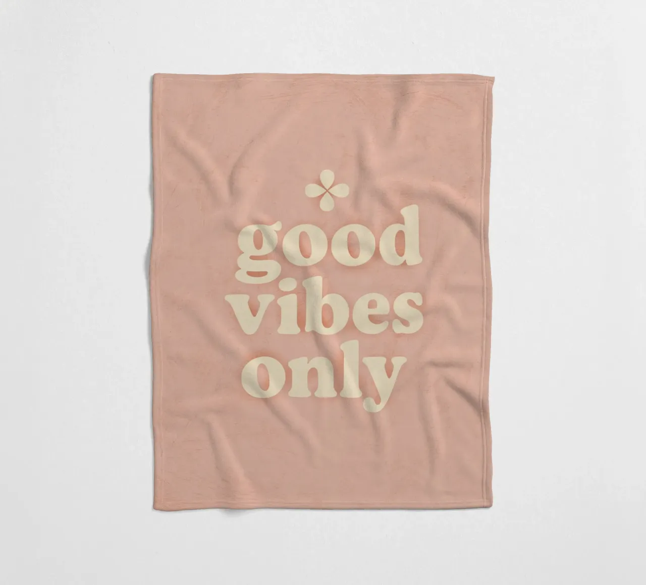 Good Vibes Only (Light) coperta in pile da treechild