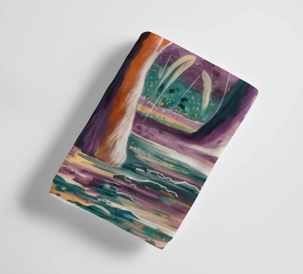 Lavender Light Trunks towel by Obisidian Brush