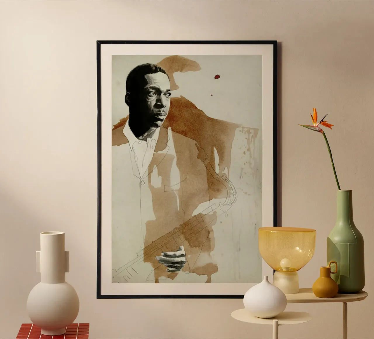 John Coltrane poster da David Diehl