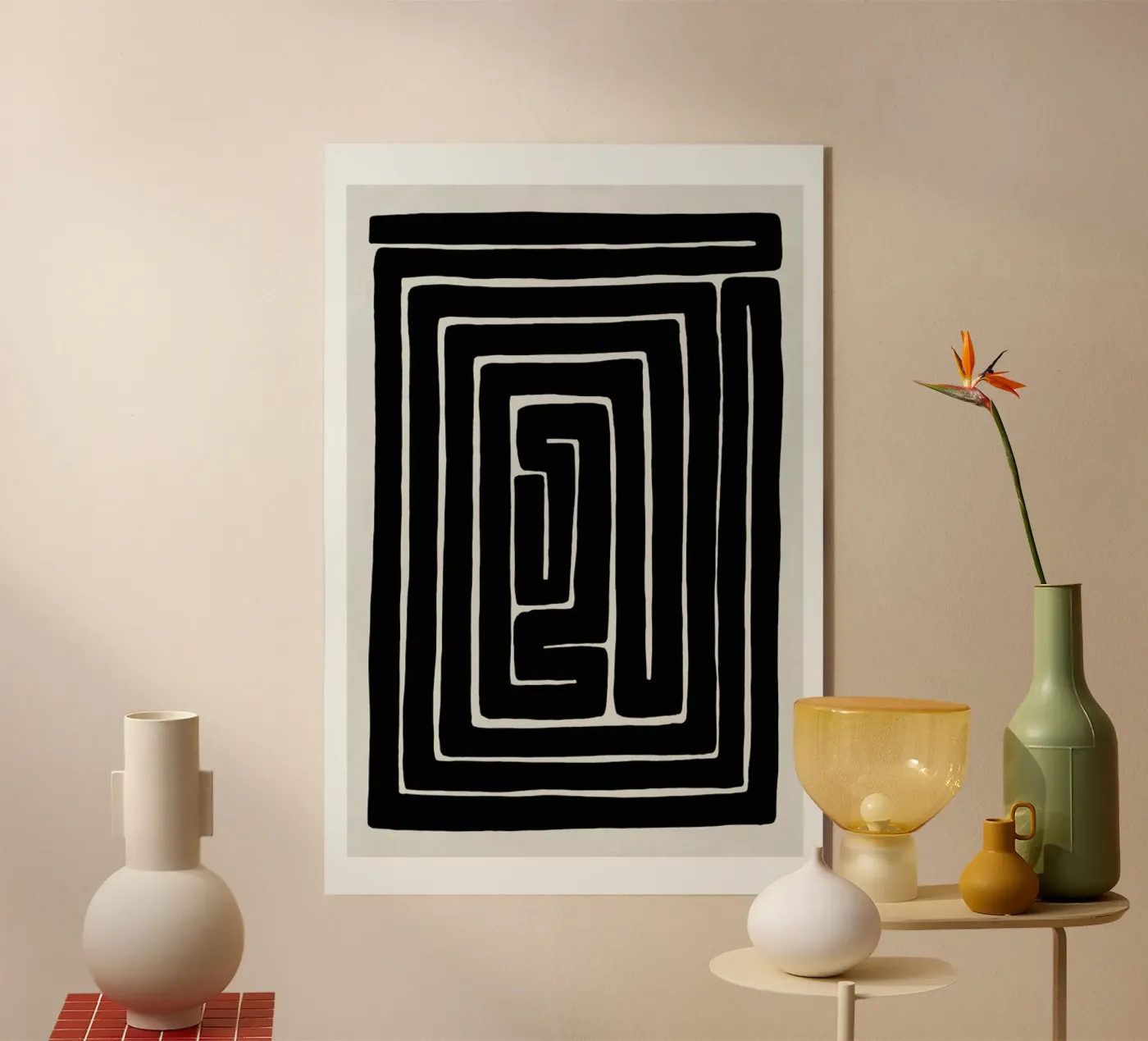 Intertwined Acryl-Glas von typealive