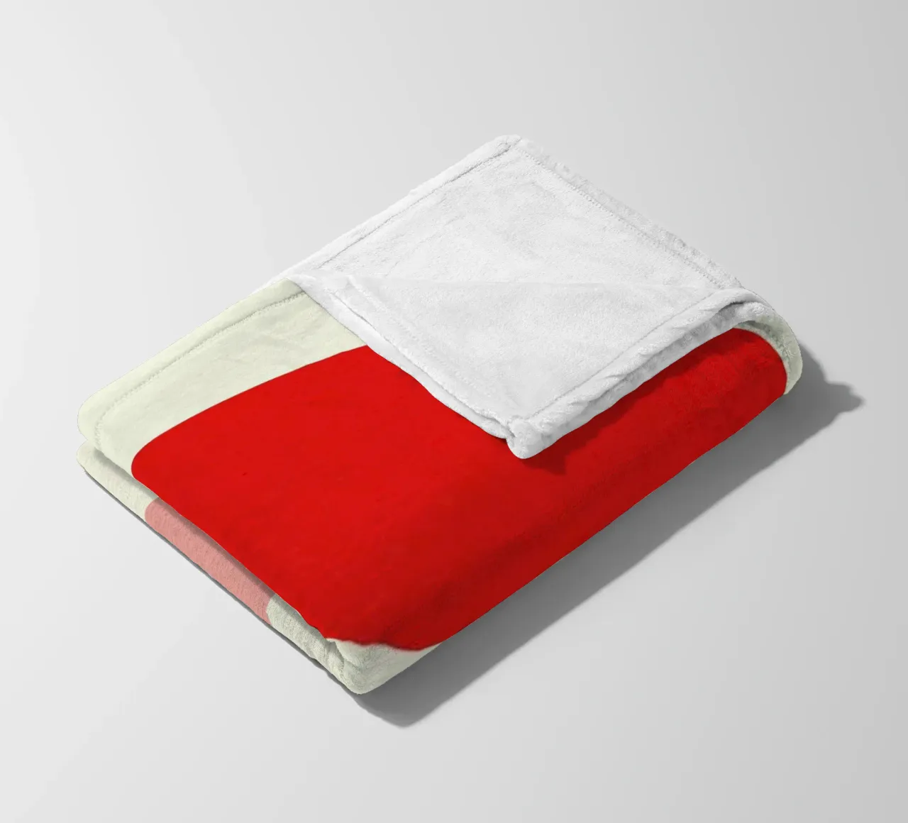 Fuji Sun fleece blanket by Rosi Feist