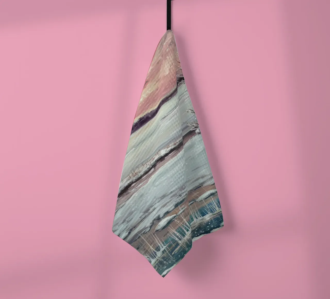 Frozen Twilight Glow torchon de Obisidian Brush