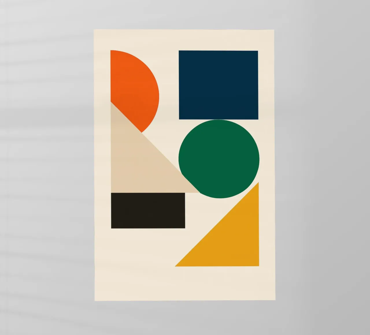 Shapes No.2 - Bauhausstil pellicola backlit da Studio M