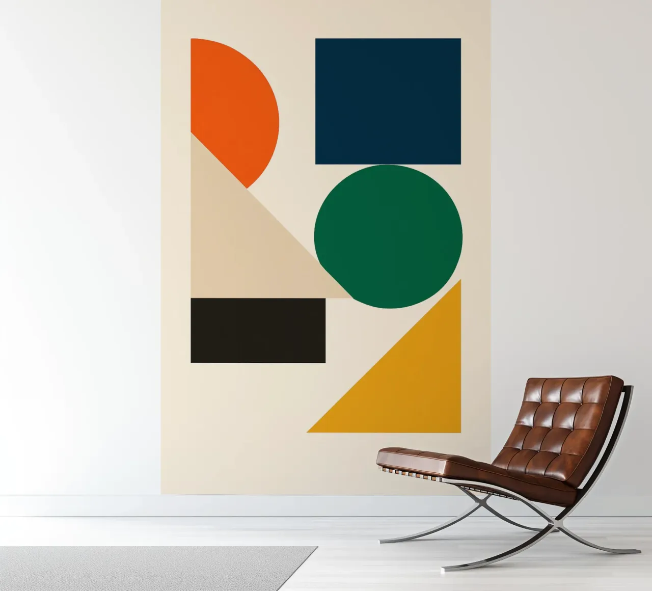 Shapes No.2 - Bauhausstil photo wallpaper by Studio M