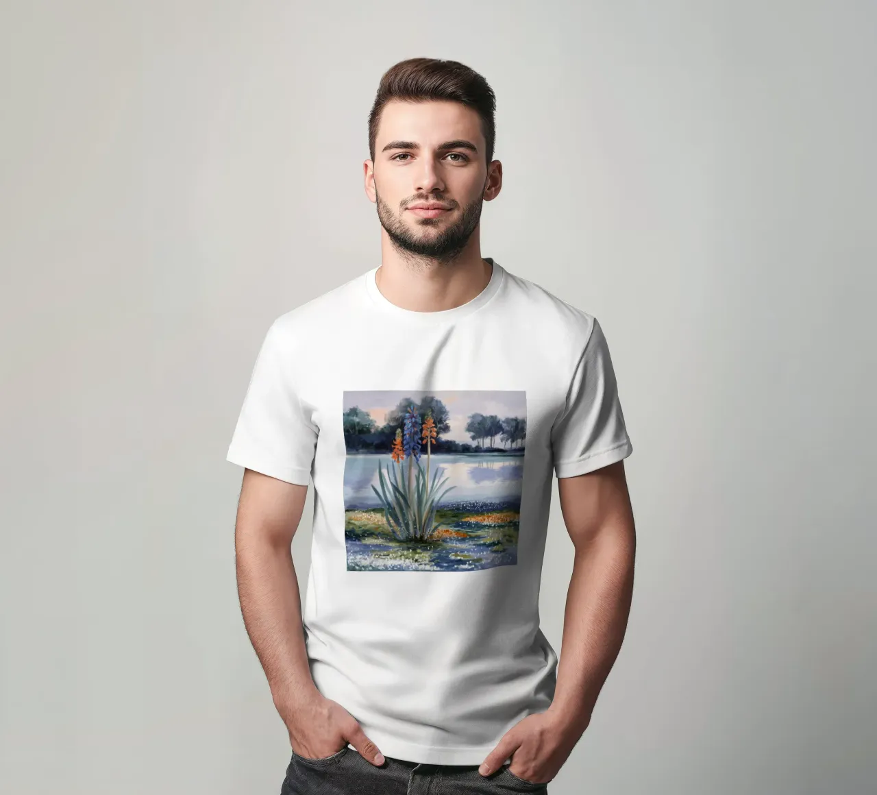 Bloom Island Dance T-Shirt von Obisidian Brush