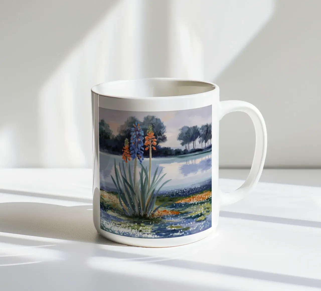 Isola di Bloom Dance tazza in ceramica da Obisidian Brush