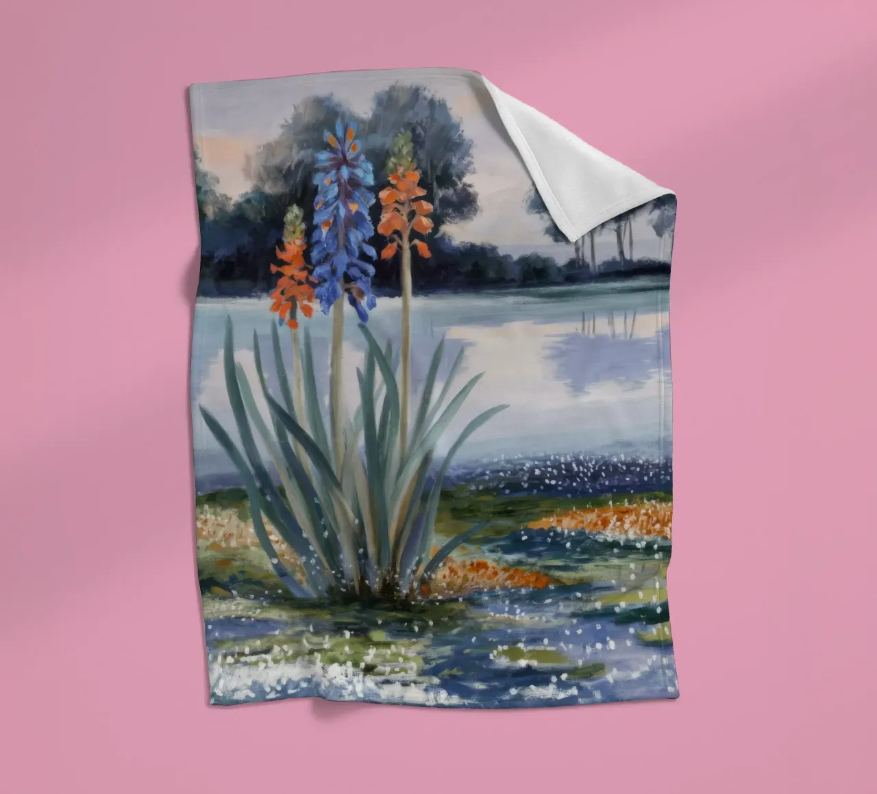 Isola di Bloom Dance coperta in pile da Obisidian Brush