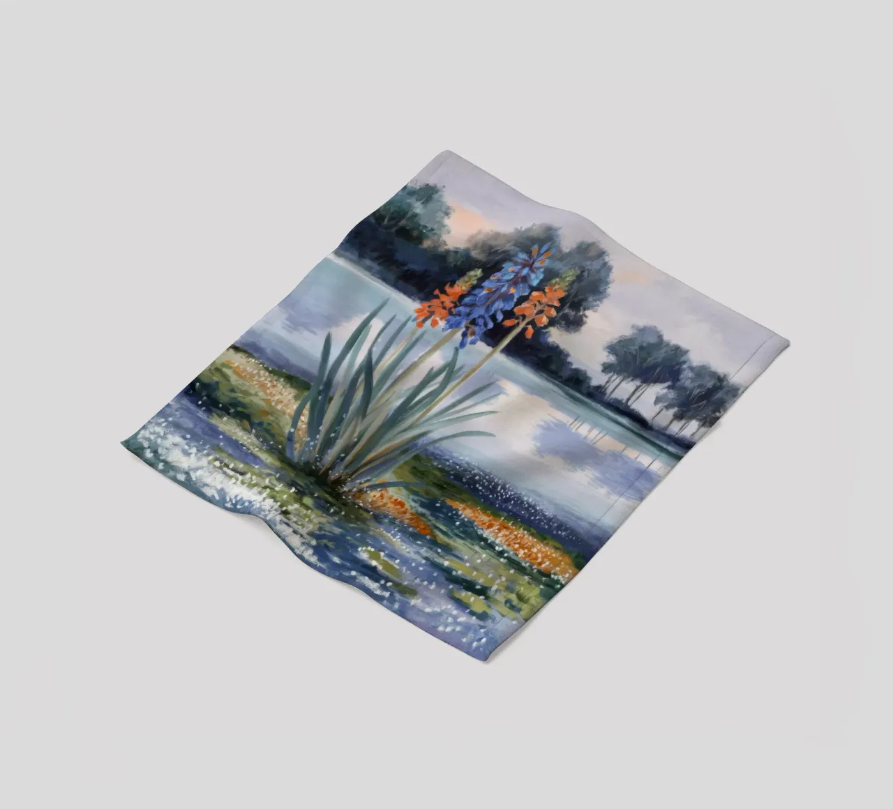 Isola di Bloom Dance coperta in pile da Obisidian Brush