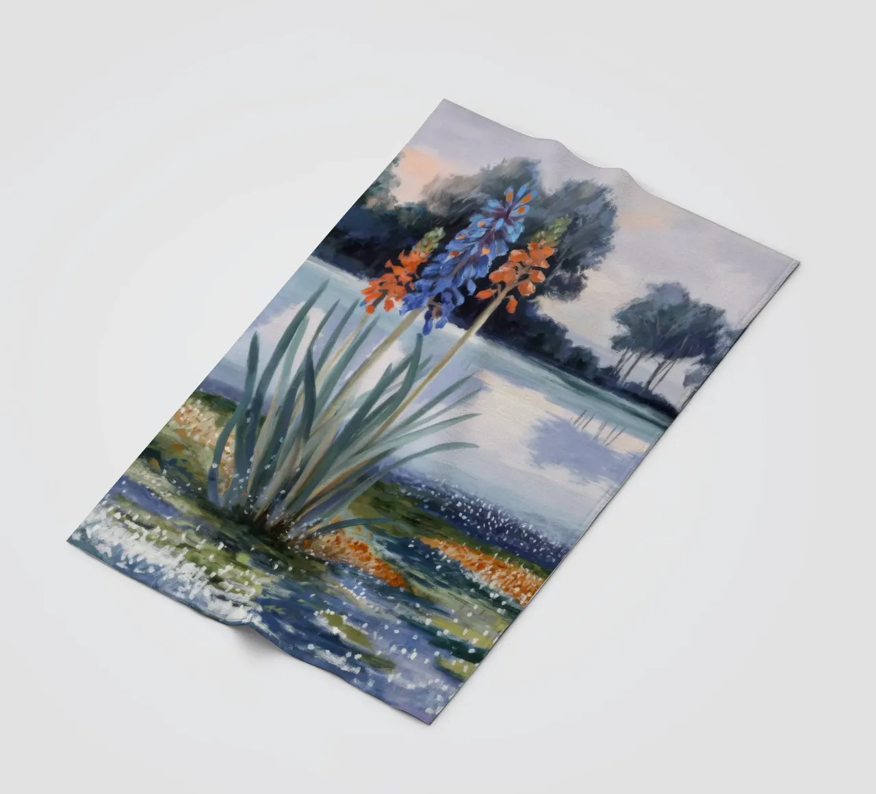 Isola di Bloom Dance coperta in pile da Obisidian Brush