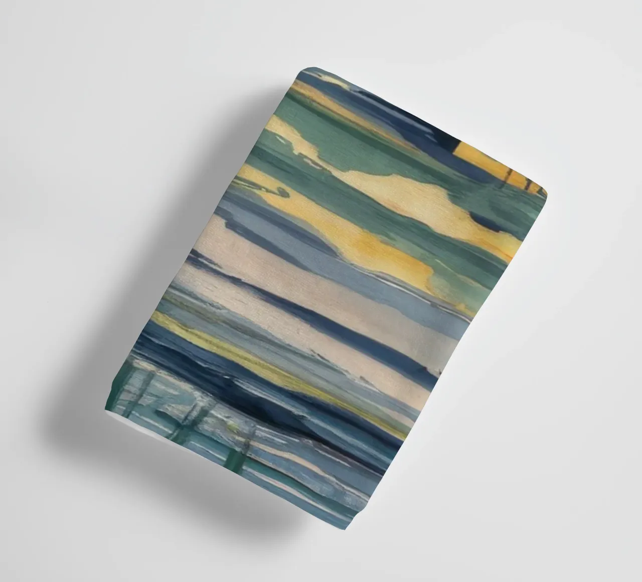 Golden Swamp Serenity towel by Obisidian Brush