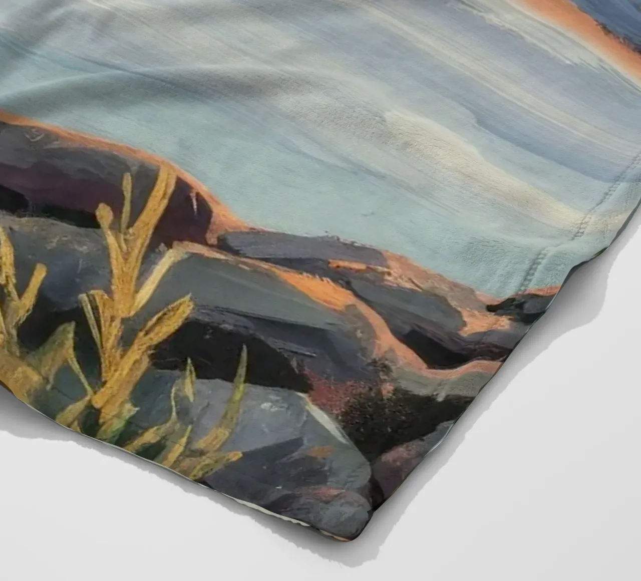 Calma a Stony Shore coperta in pile da Obisidian Brush