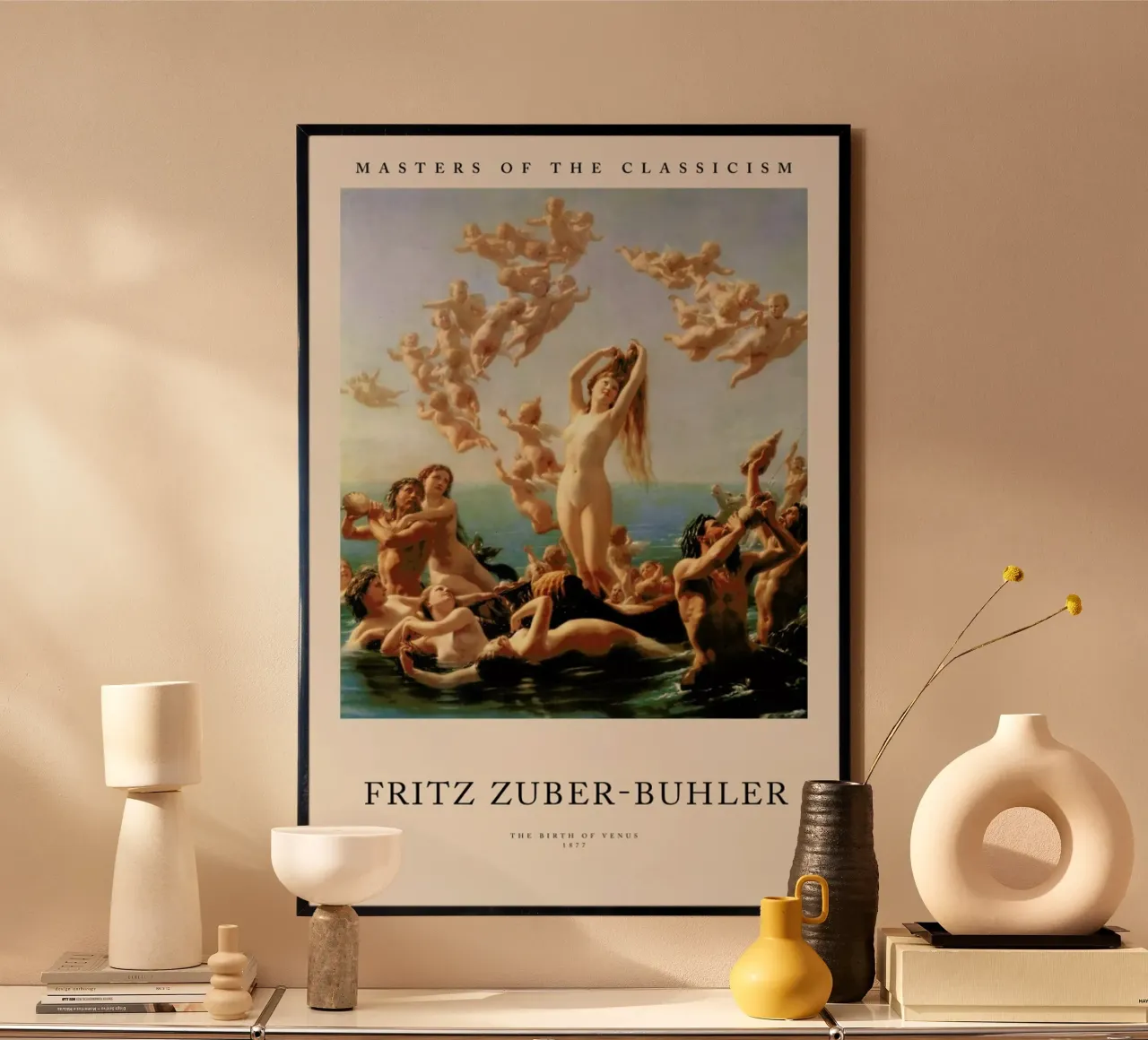 Zuber - Buhler - The Birth of Venus poster da Vintage by JUNIQE
