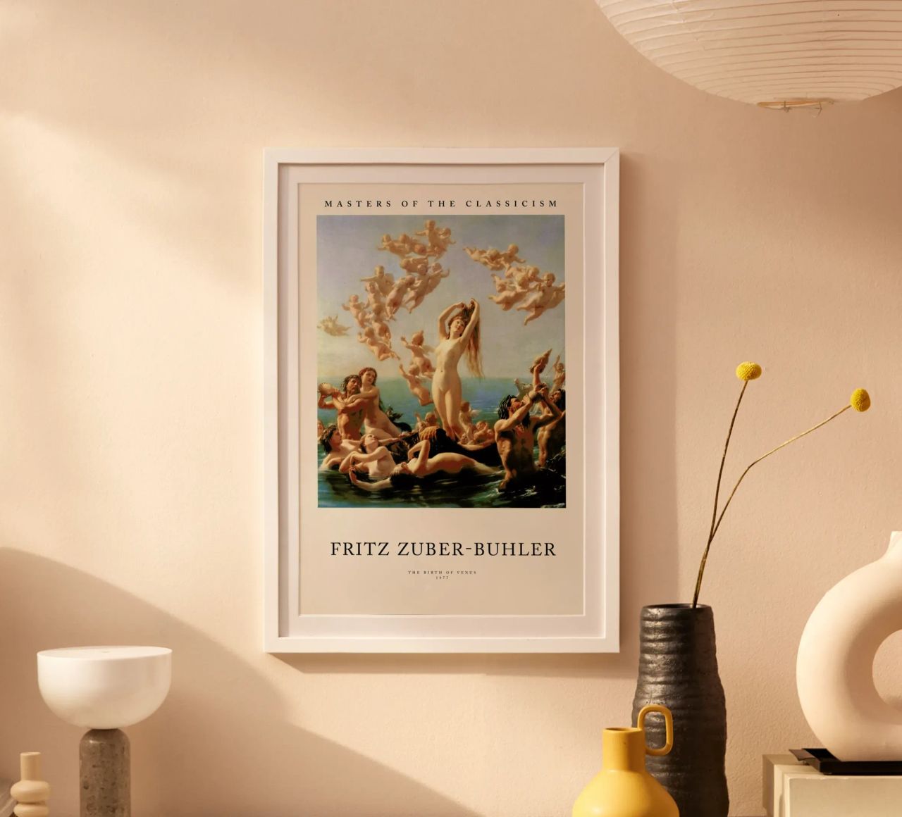 Zuber - Buhler - The Birth of Venus poster da Vintage by JUNIQE