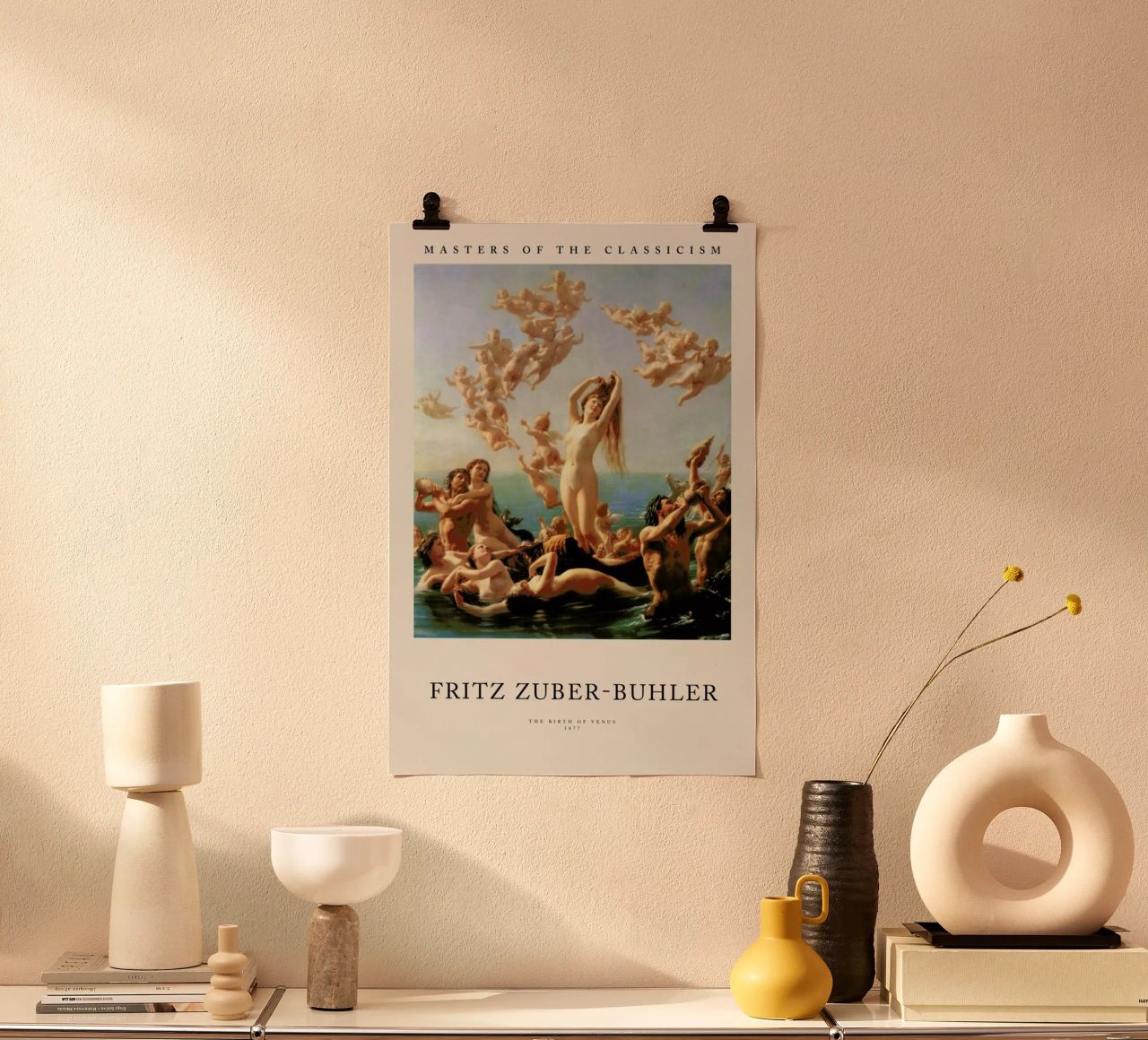 Zuber - Buhler - The Birth of Venus poster da Vintage by JUNIQE
