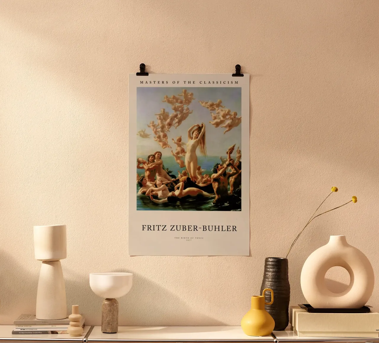 Zuber - Buhler - The Birth of Venus poster da Vintage by JUNIQE