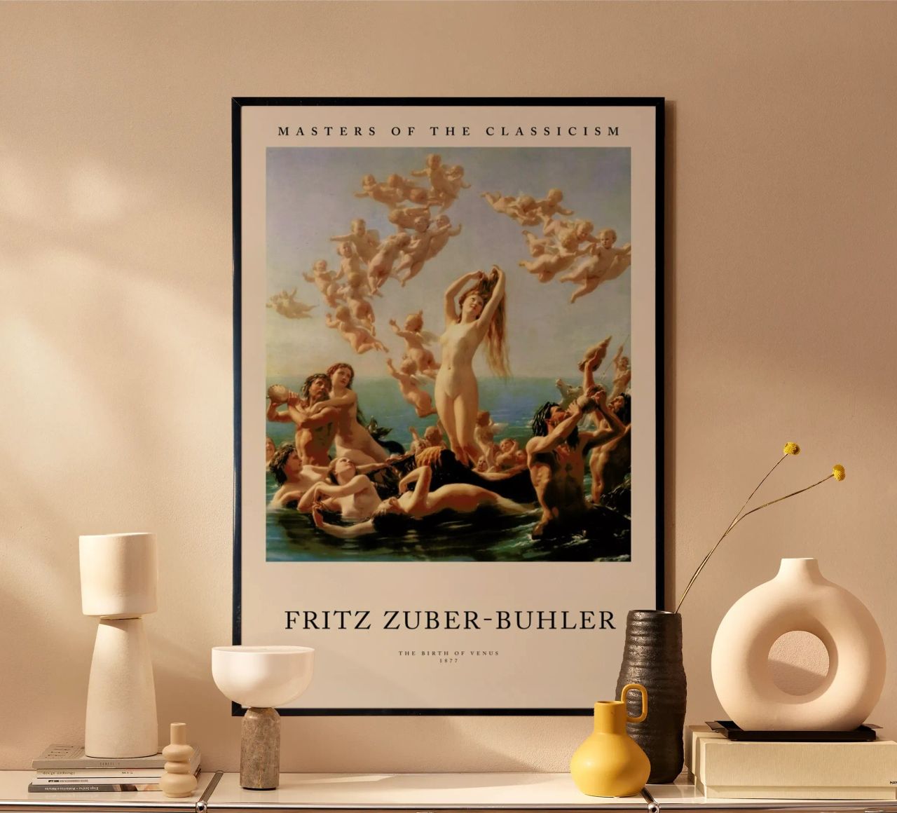 Zuber - Buhler - The Birth of Venus poster da Vintage by JUNIQE