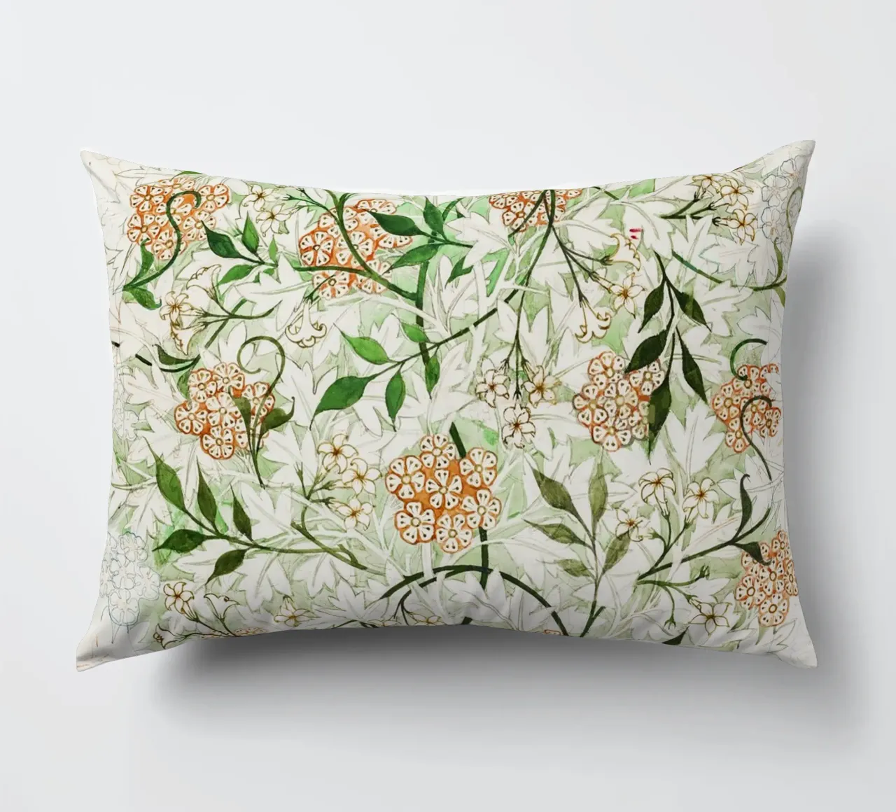 William Morris – Jasmine Pattern (circa late 19th century) cuscino da Venus Art