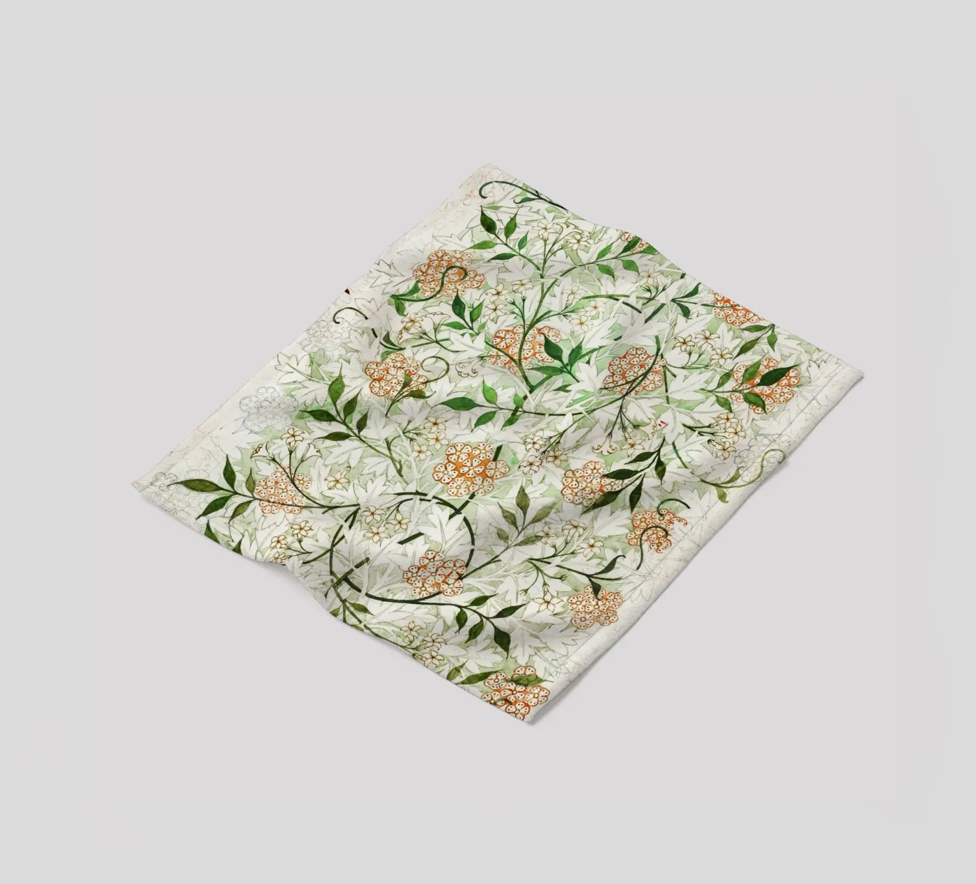 William Morris – Jasmine Pattern Fleecedecke von Venus Art