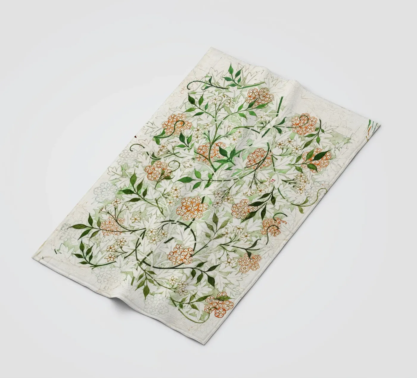 William Morris – Jasmine Pattern Fleecedecke von Venus Art