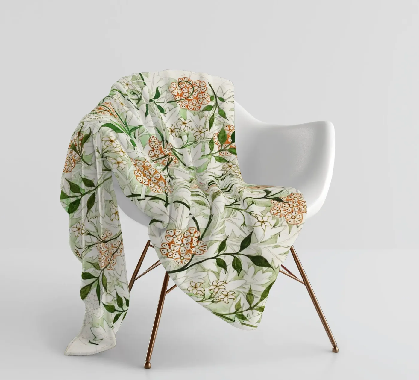 William Morris – Jasmine Pattern Fleecedecke von Venus Art