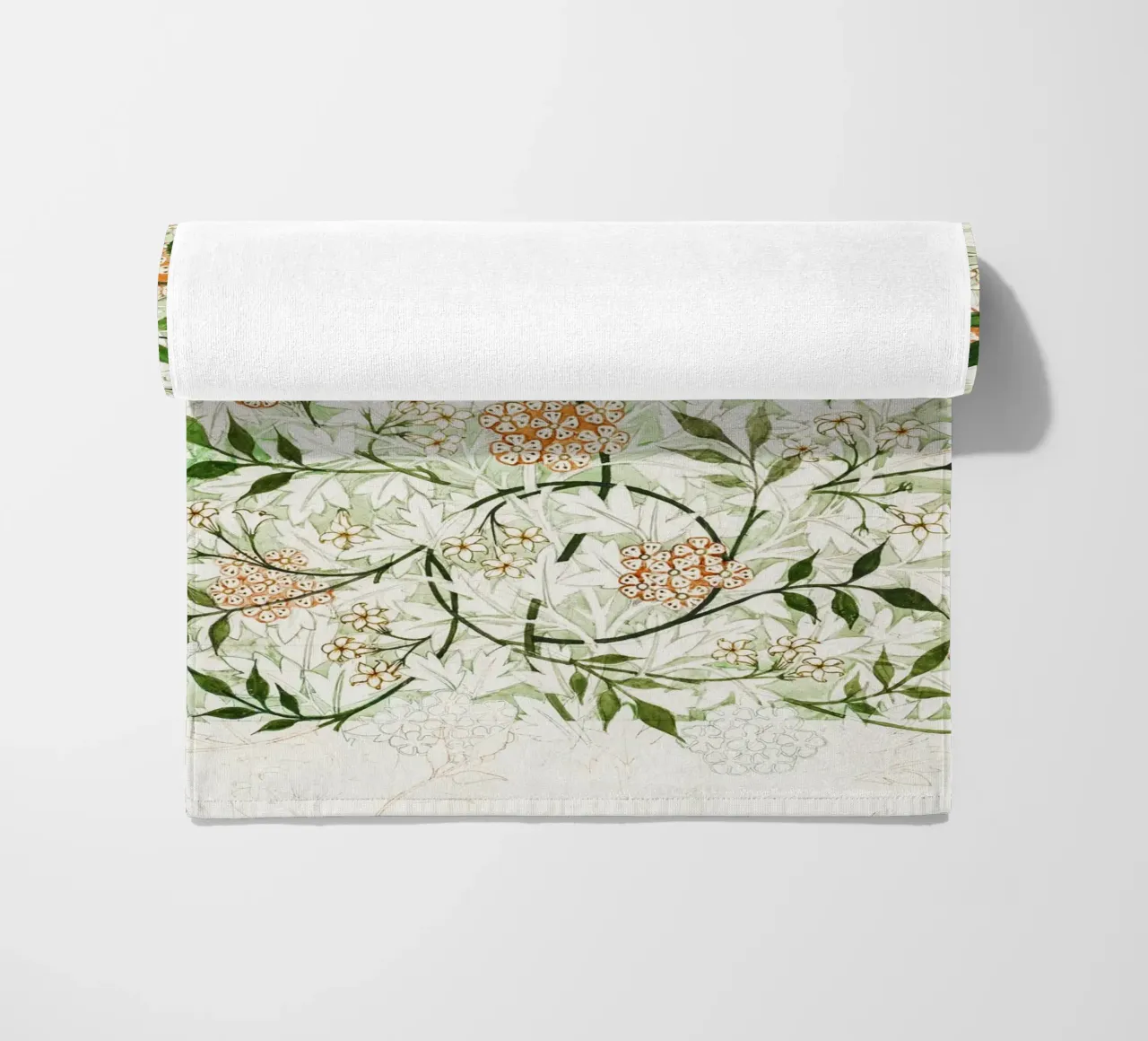 William Morris – Jasmine Pattern (circa late 19th century) telo mare da Venus Art