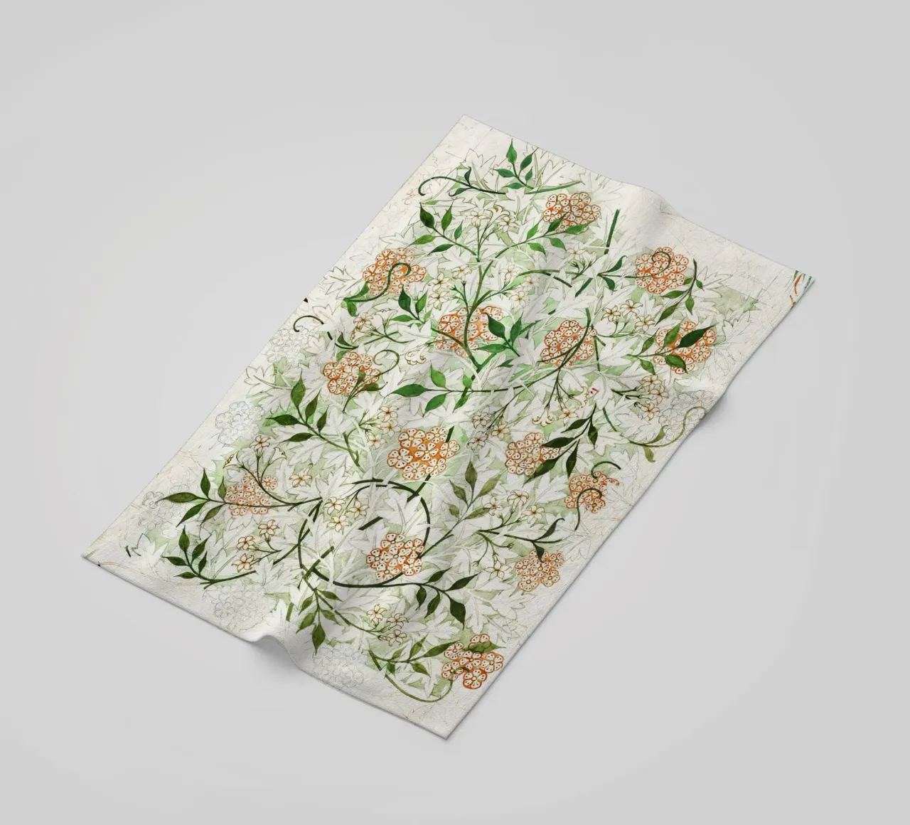 William Morris – Jasmine Pattern (circa late 19th century) telo mare da Venus Art