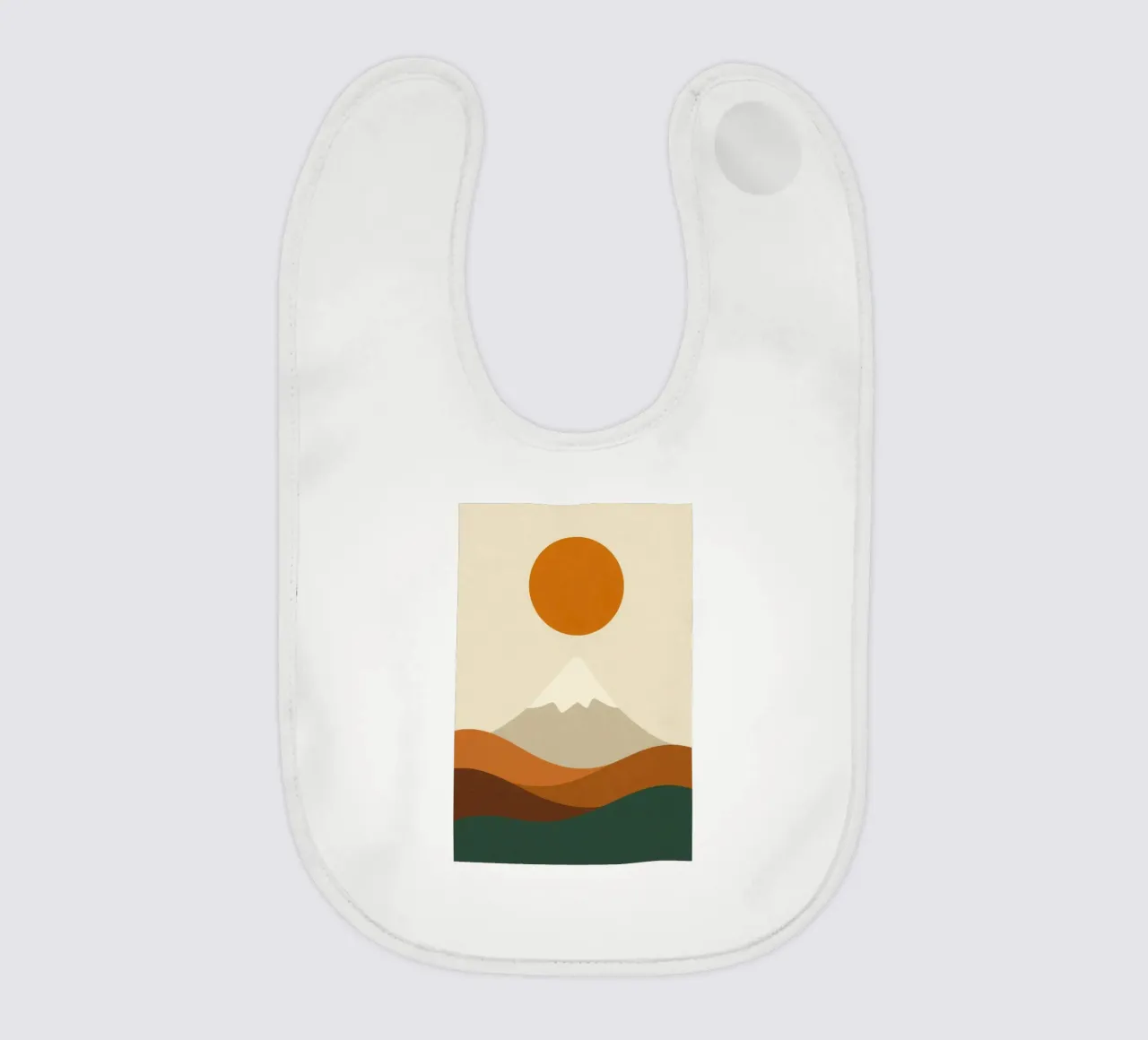 Monte Fuji - Eclissi di ocra bavaglino da Affiches Soleil & Déco Lumineuse – Sunny