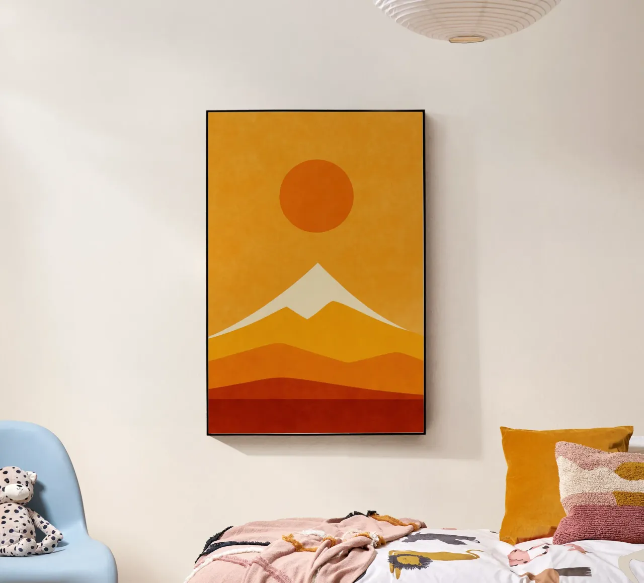 Mont Fuji - Vibration Solaire plexiglass da Affiches Soleil & Déco Lumineuse – Sunny
