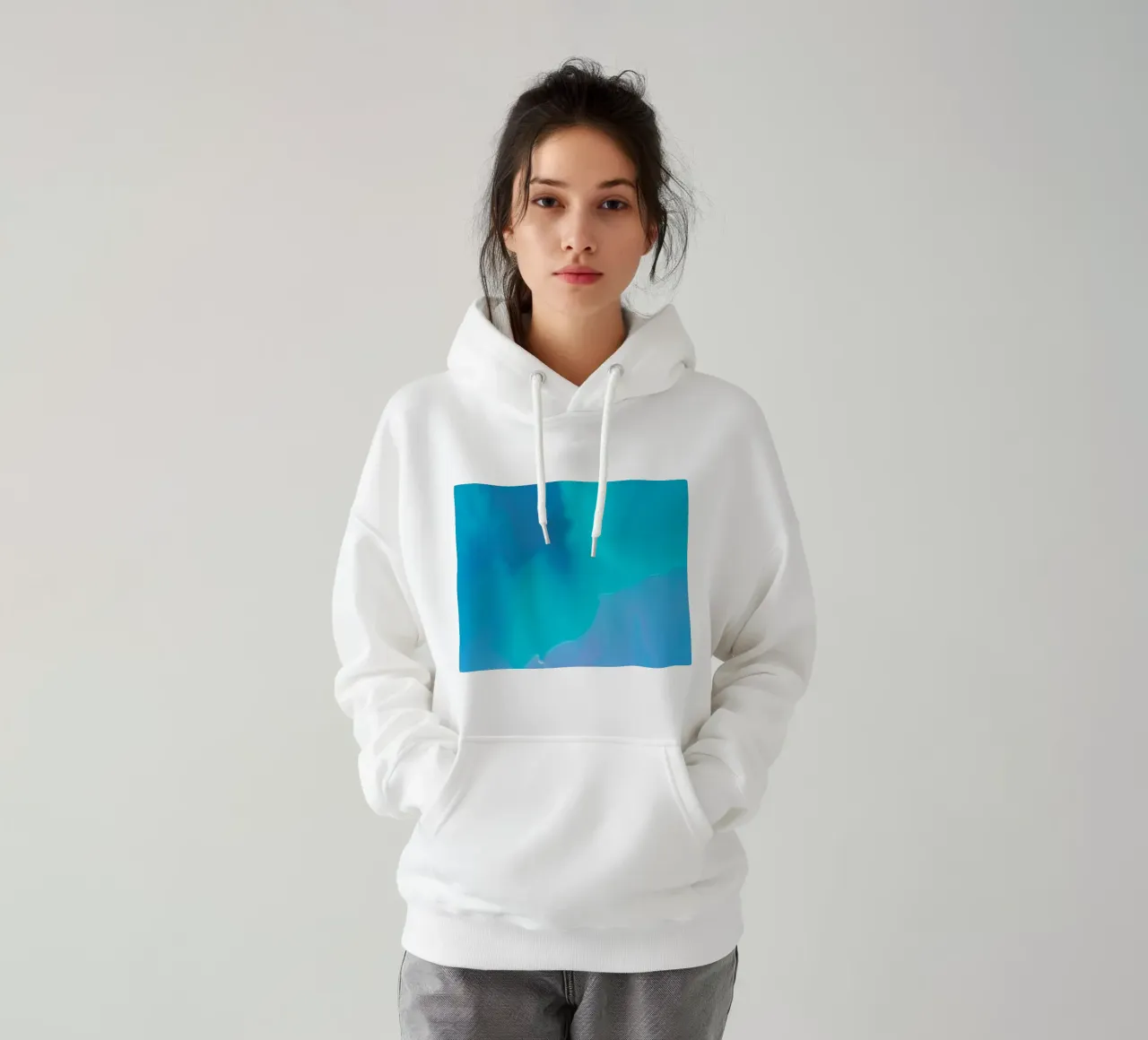 acque turchesi e spiagge sabbiose in una giornata di sole felpa con cappuccio da DesignDoodle