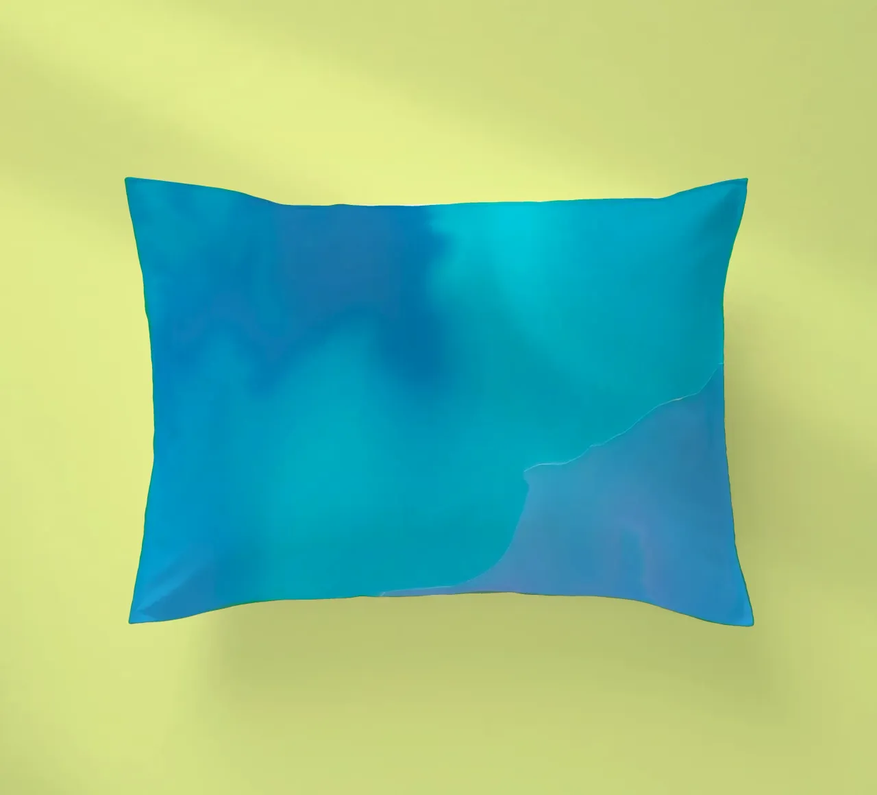 acque turchesi e spiagge sabbiose in una giornata di sole cuscino da DesignDoodle