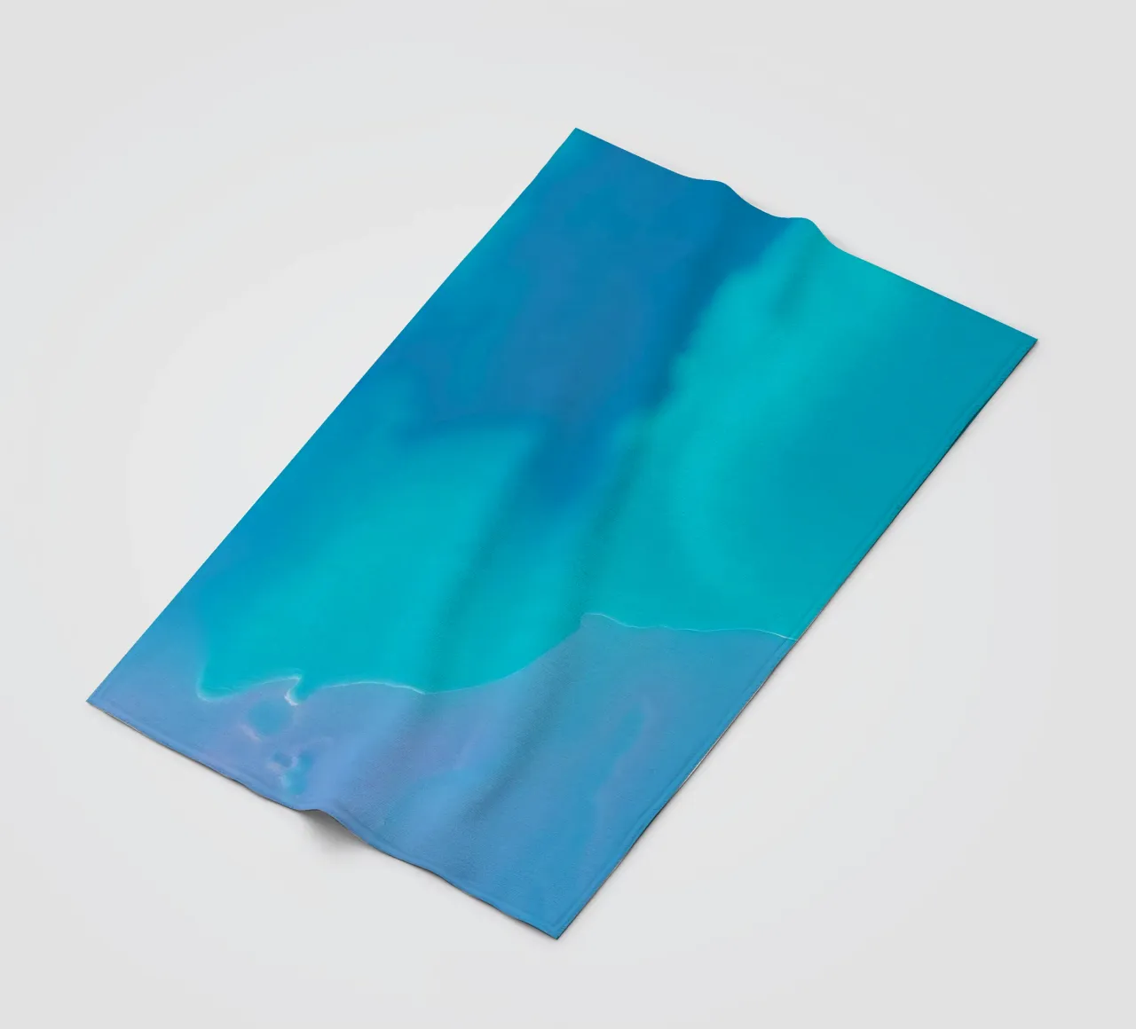 acque turchesi e spiagge sabbiose in una giornata di sole coperta in pile da DesignDoodle