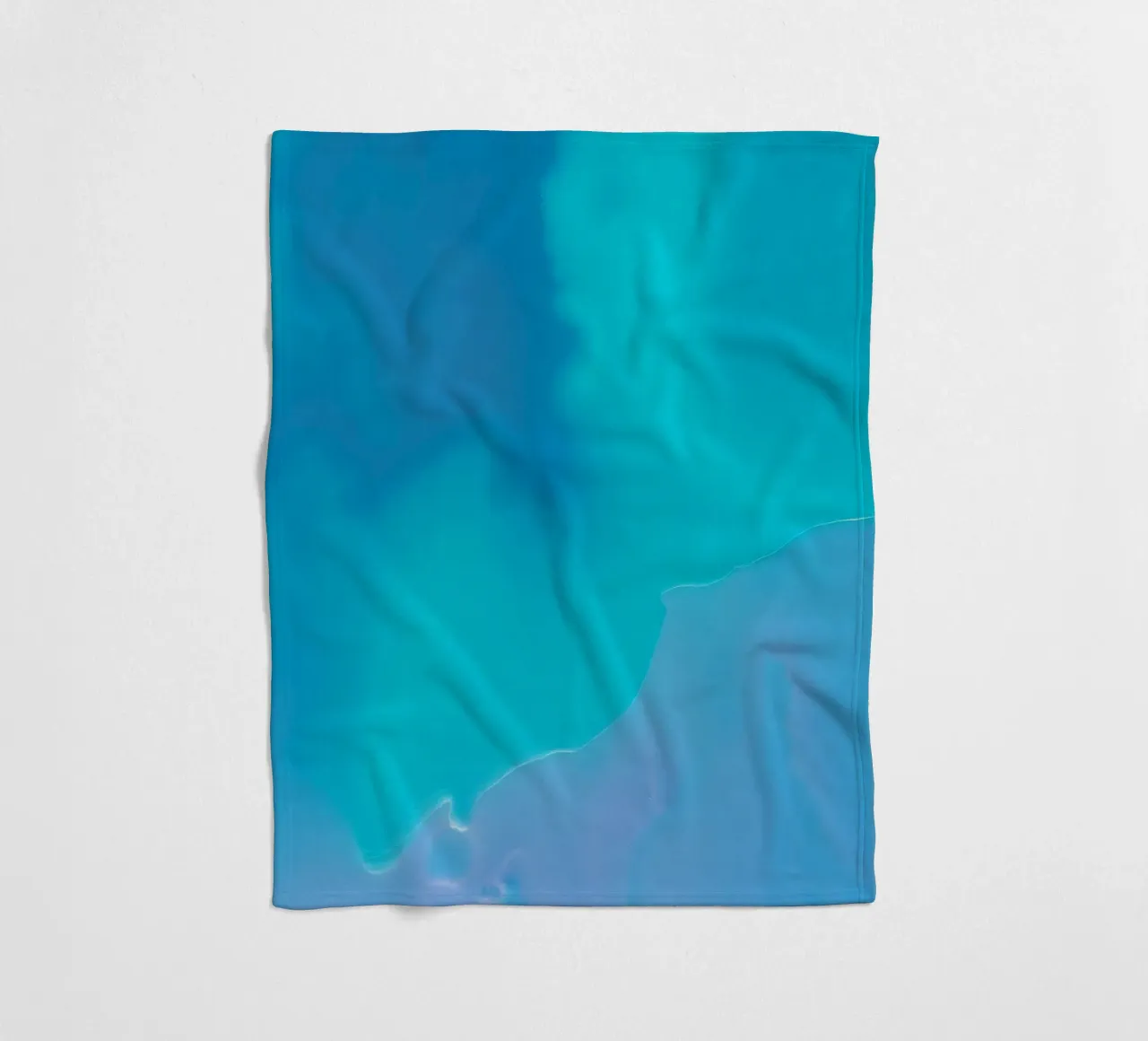 acque turchesi e spiagge sabbiose in una giornata di sole coperta in pile da DesignDoodle