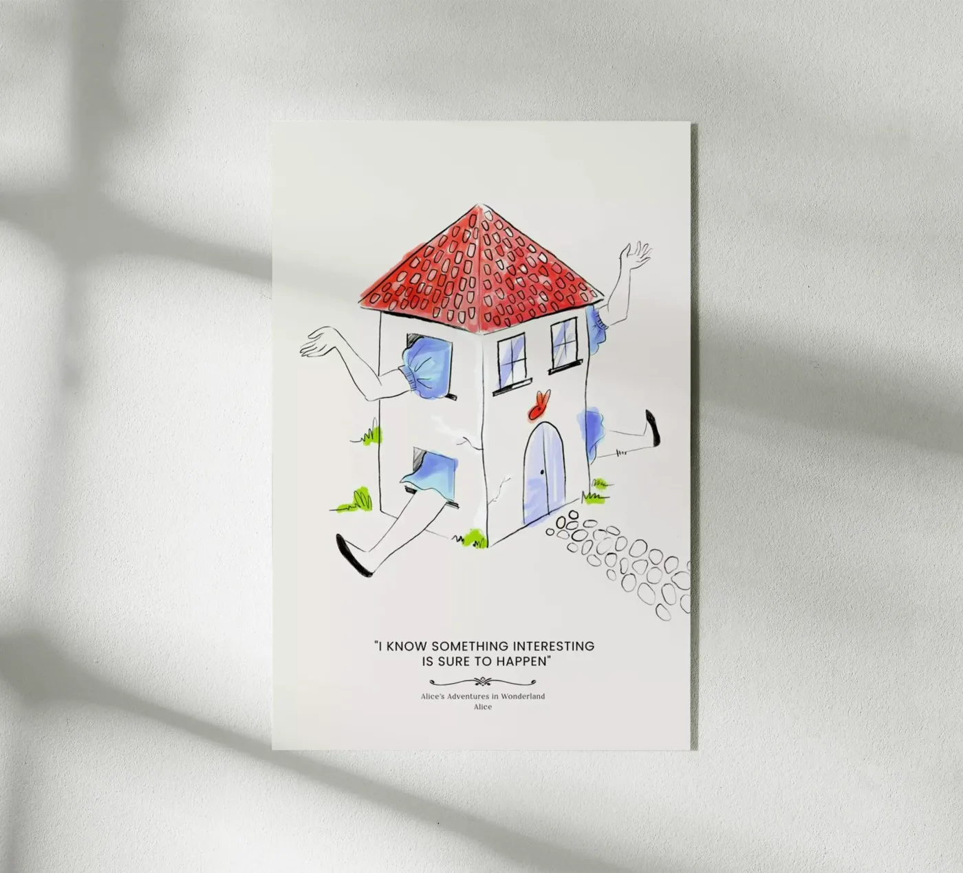 Alice plexiglas de Little Flourishes