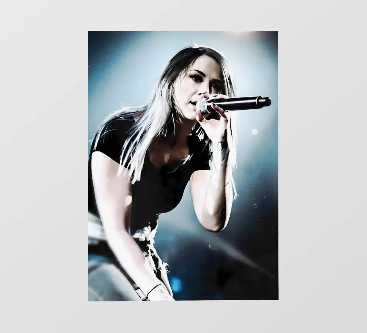 Jen Ledger pellicola backlit da Low poly art