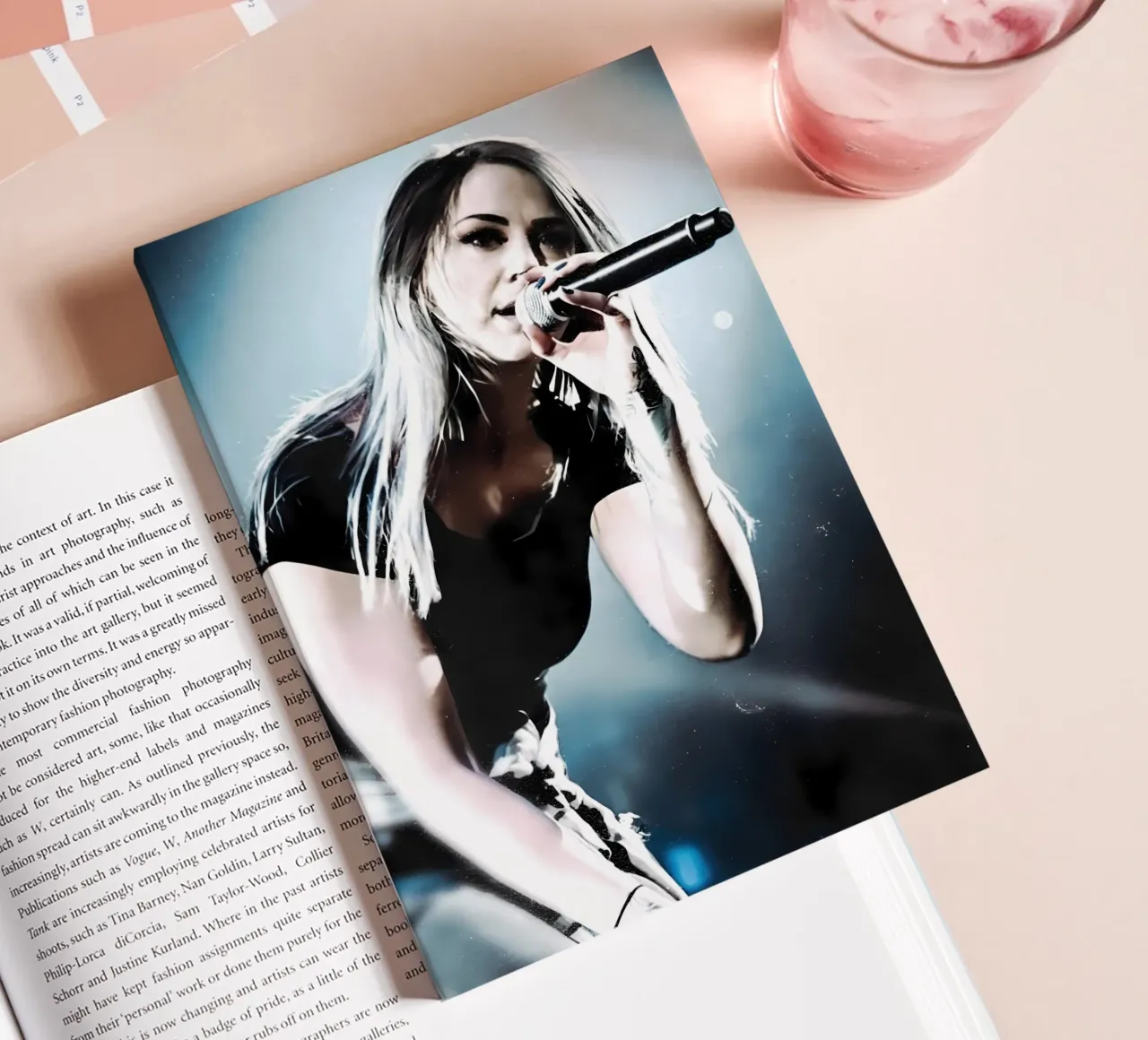 Jen Ledger notebook by Low poly art
