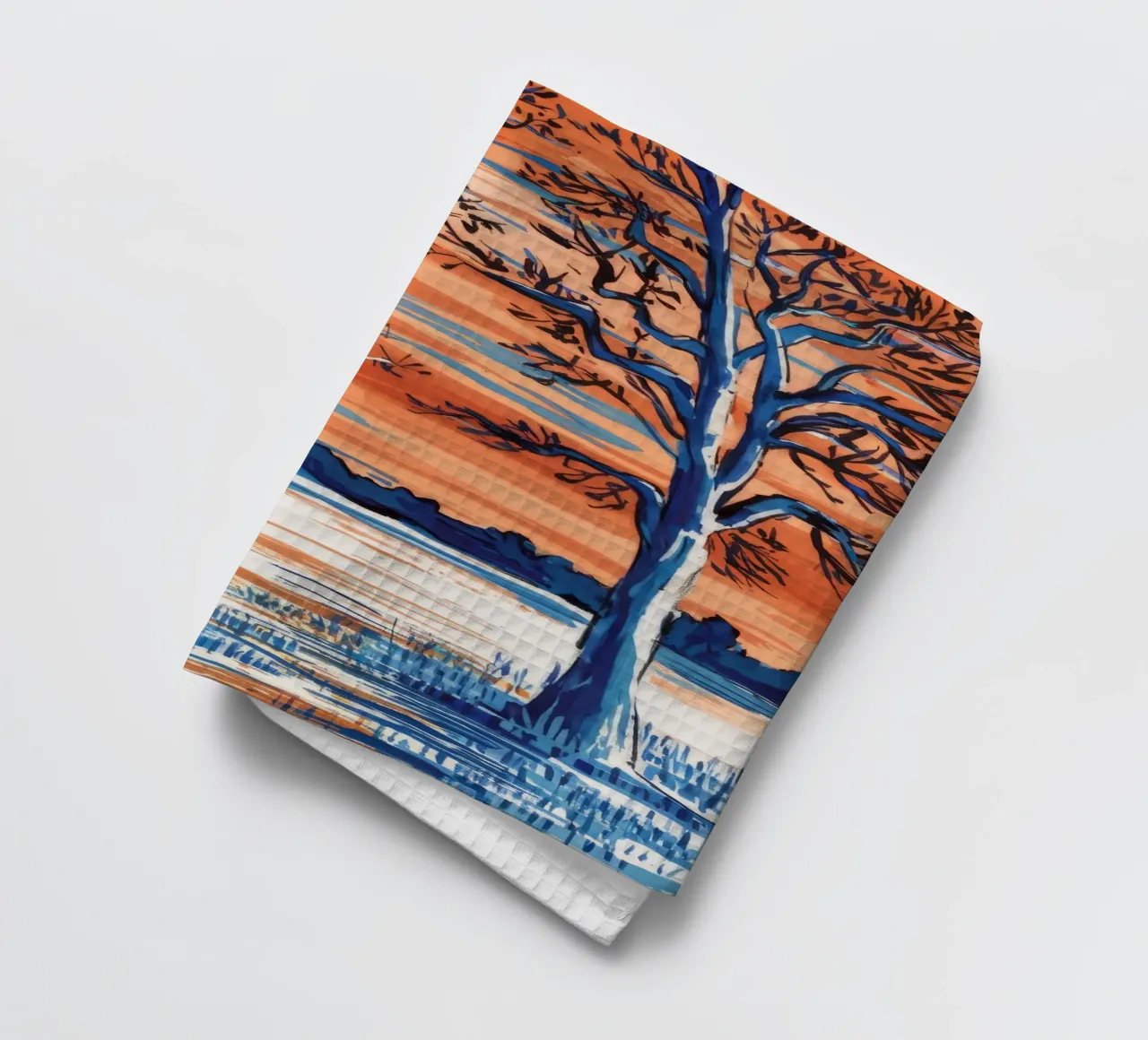 Miroir ardent Still torchon de Obisidian Brush