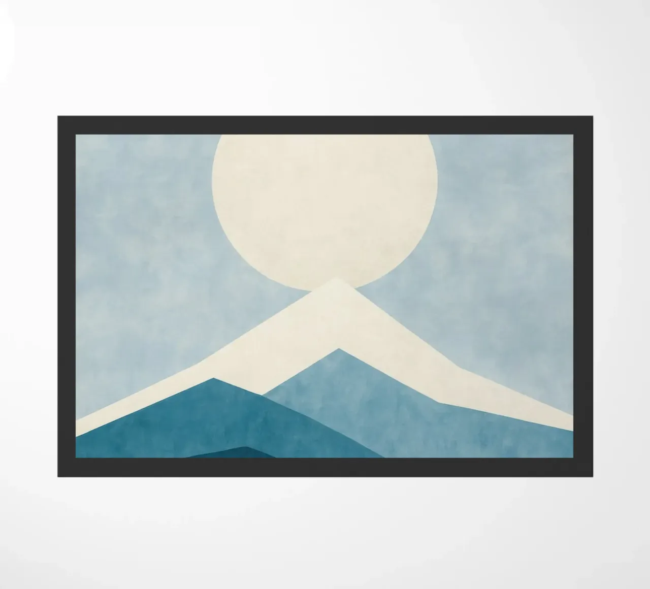 Monte Fuji - Silenzio polare zerbino da Affiches Soleil & Déco Lumineuse – Sunny