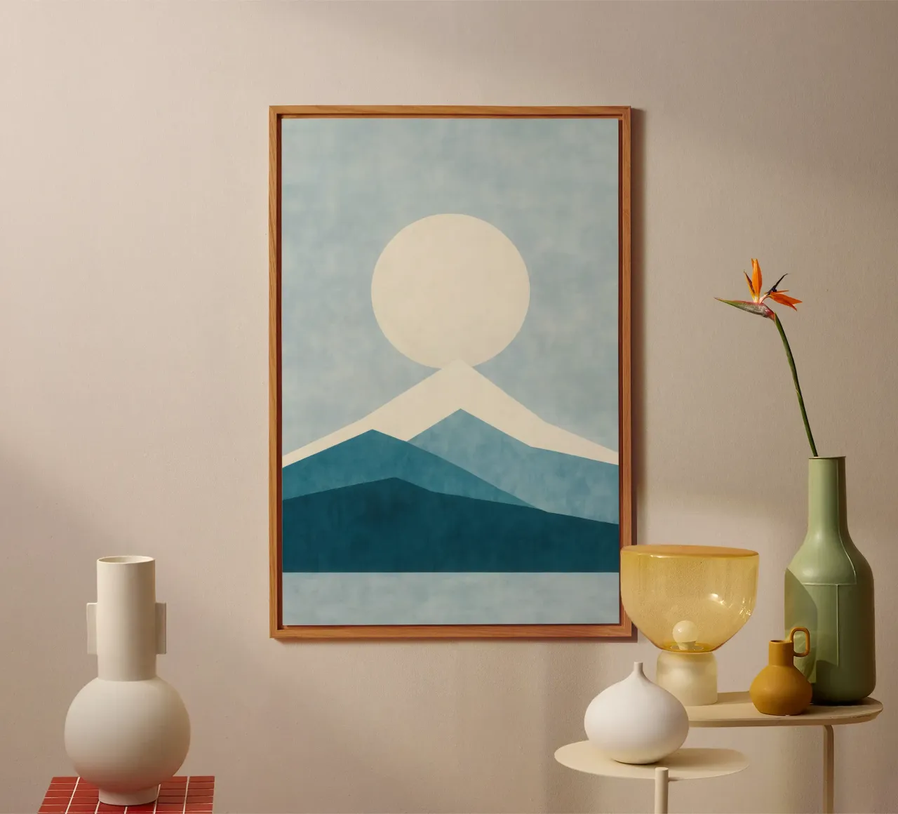 Monte Fuji - Silenzio polare alluminio dibond da Affiches Soleil & Déco Lumineuse – Sunny