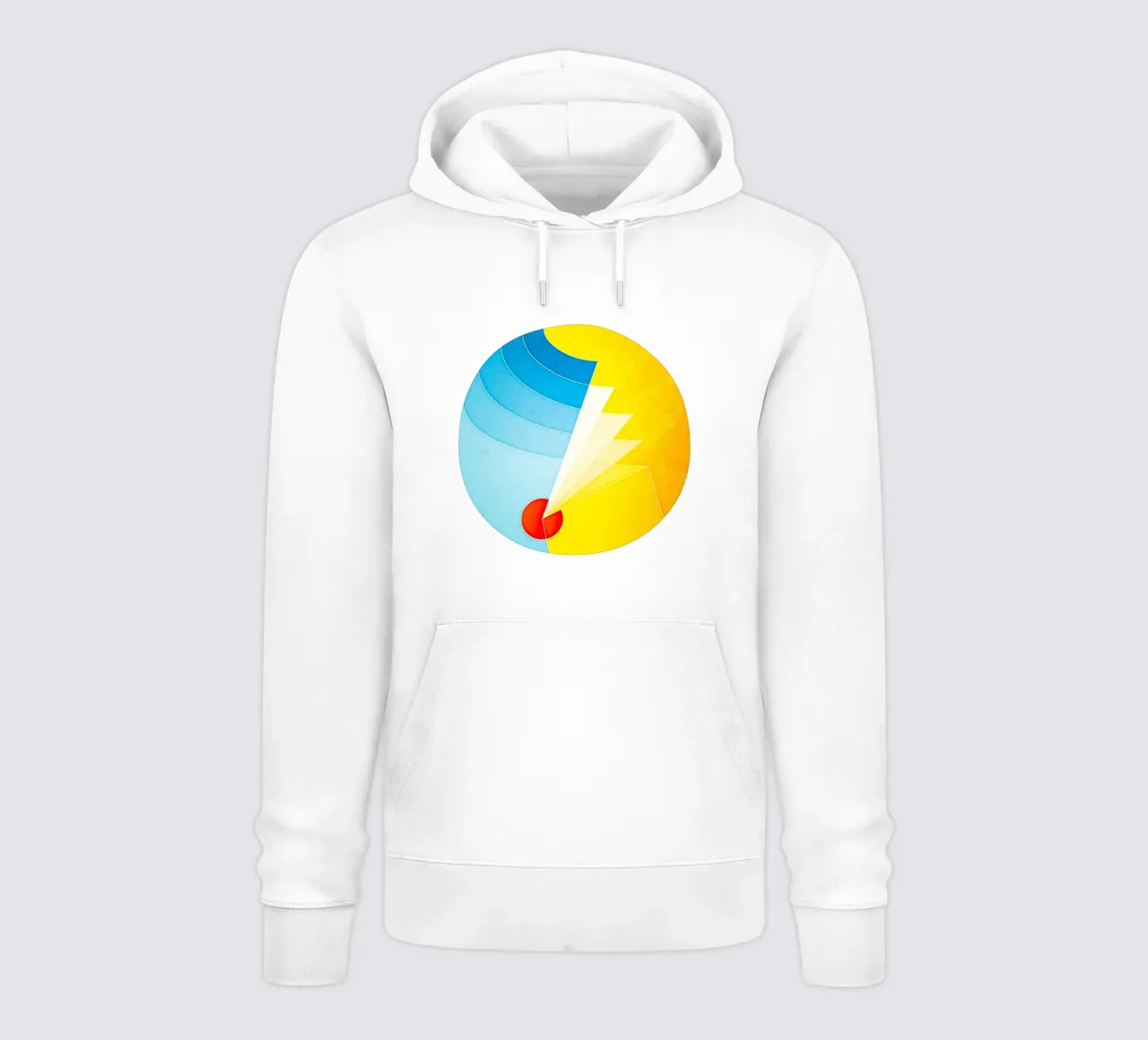 Een andere plaats - Abstract geometrische mandala hoodie van Circle Love