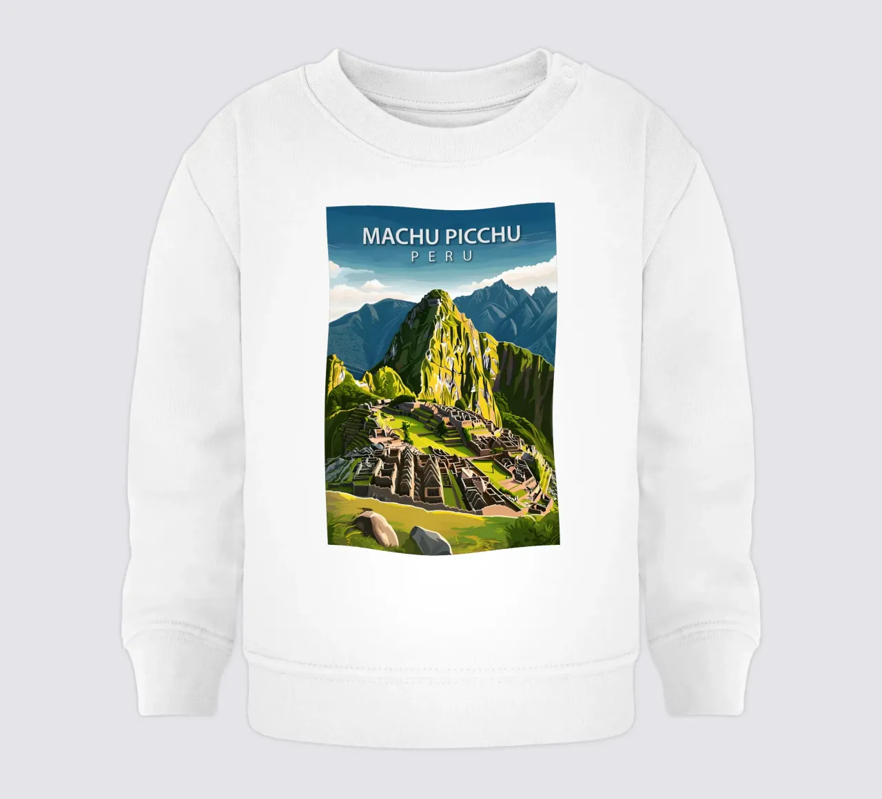 Machu Picchu, Perù felpa neonato da Wanderlust Vibes