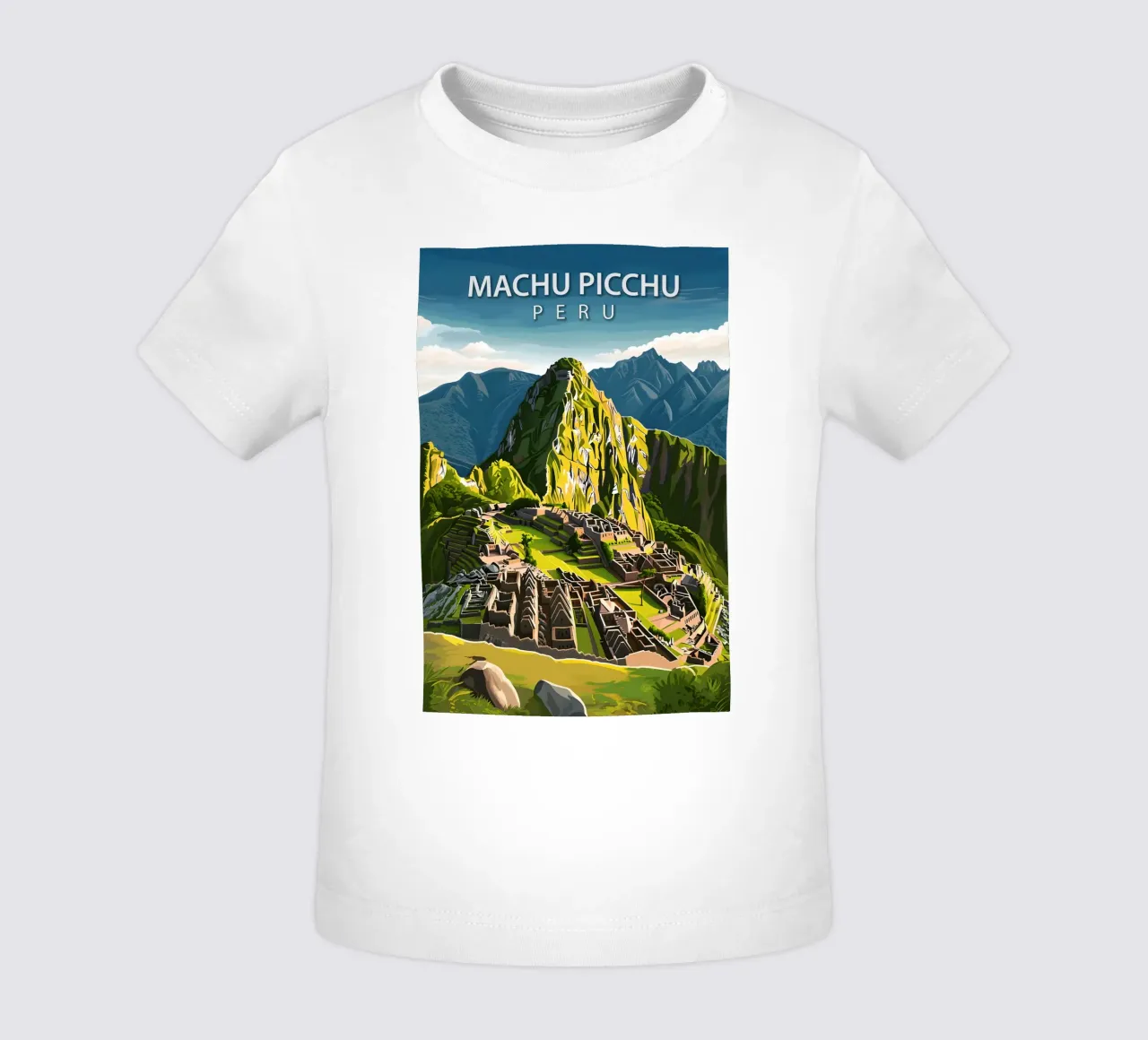 Machu Picchu, Perù maglietta neonato da Wanderlust Vibes