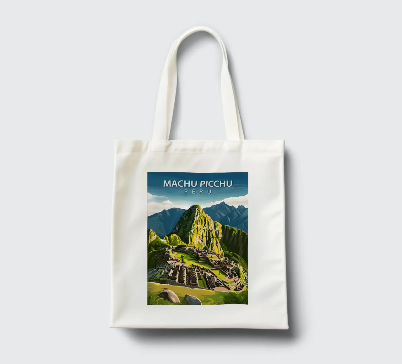Machu Picchu, Perù borsa in juta da Wanderlust Vibes