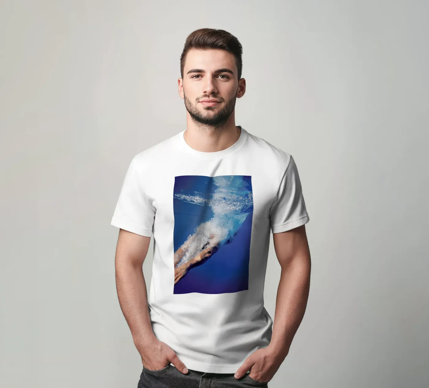 Diving Beneath t-shirt da EyeEm Mobile GmbH