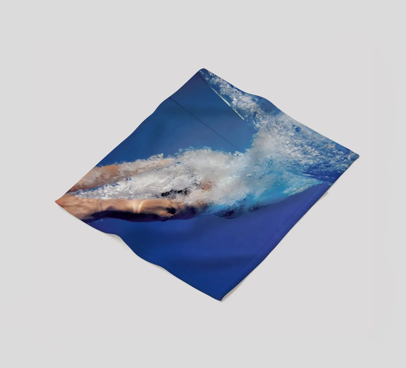 Diving Beneath fleece blanket by EyeEm Mobile GmbH